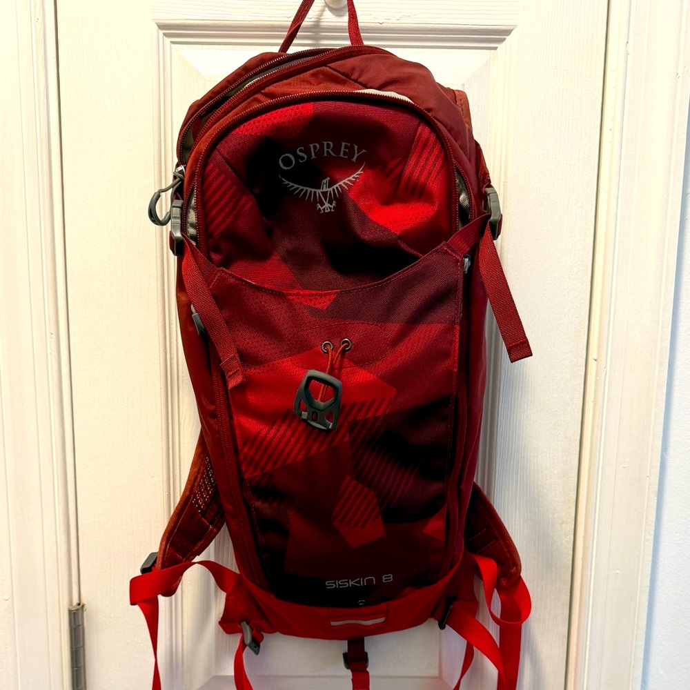 OSPREY Red Siskin 8 Hydration Backpack